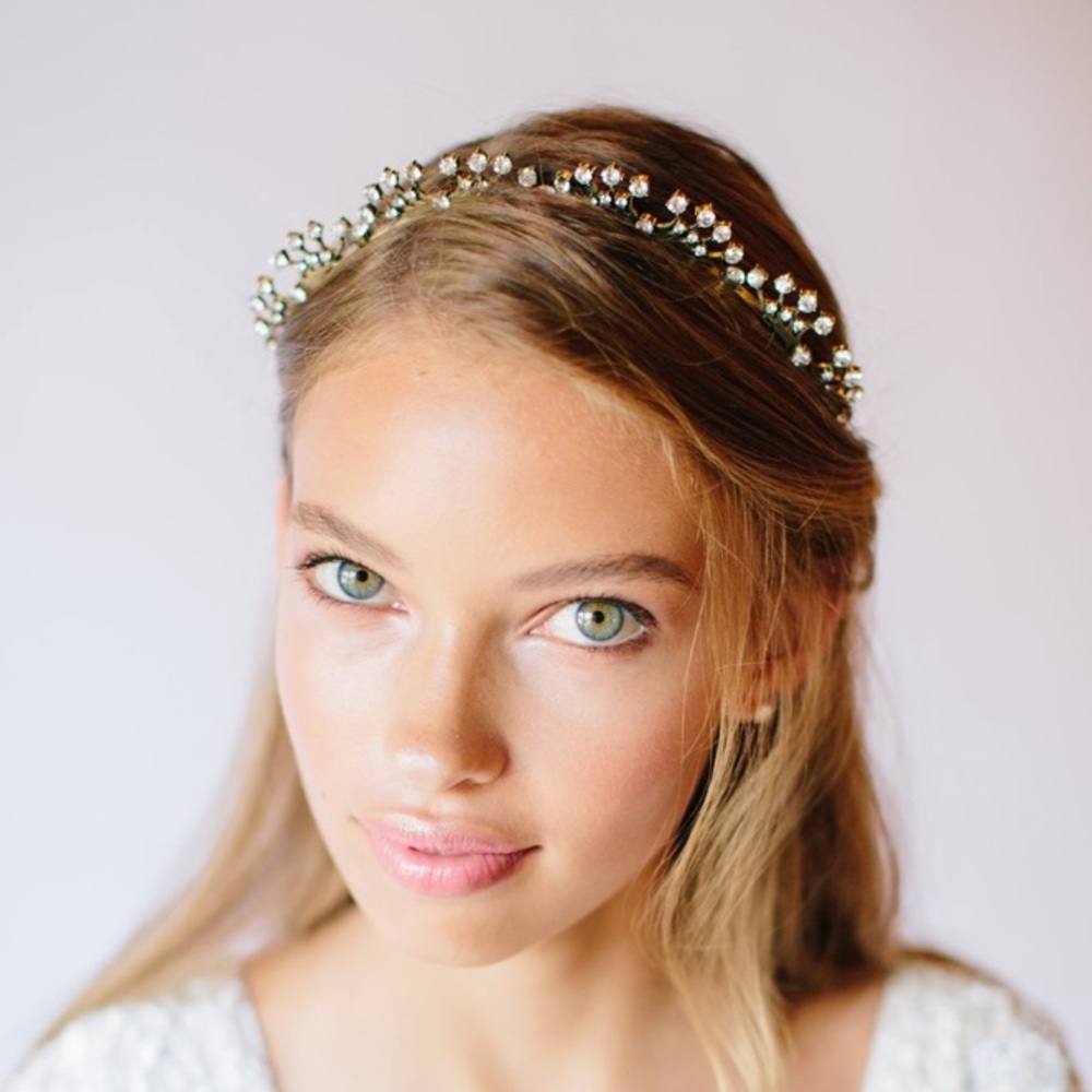 Untamed Petals Desert Tiara